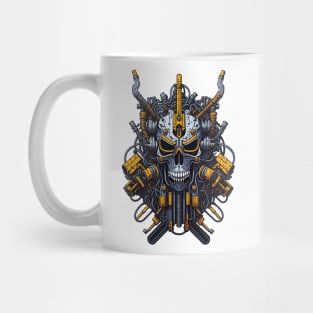 Mecha Skull S01 D98 Mug